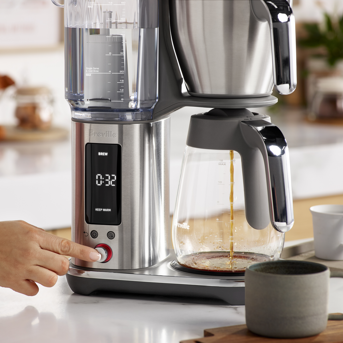 the Luxe Brewer™ Glass