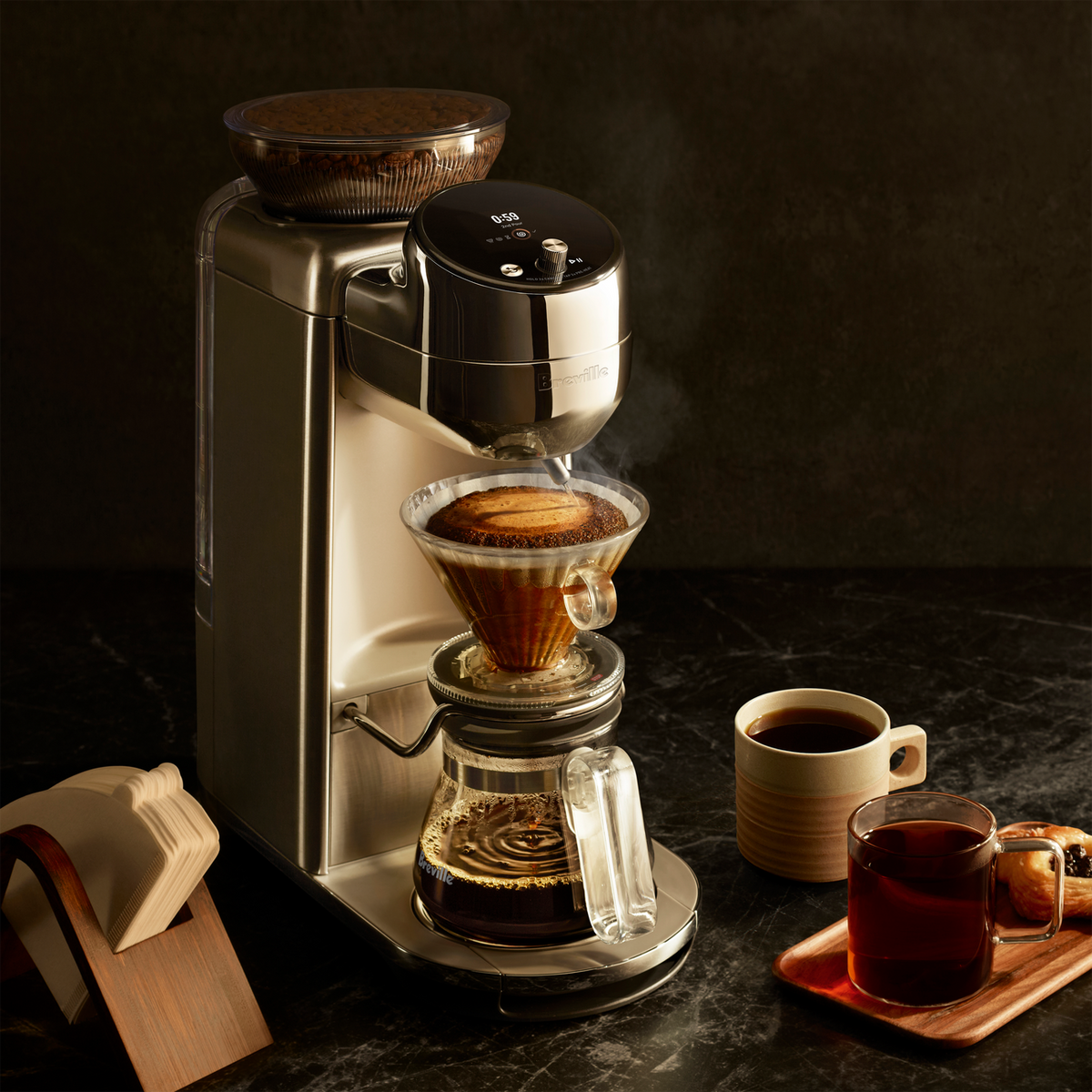 the Spiral Luxe™ Auto Pour Over