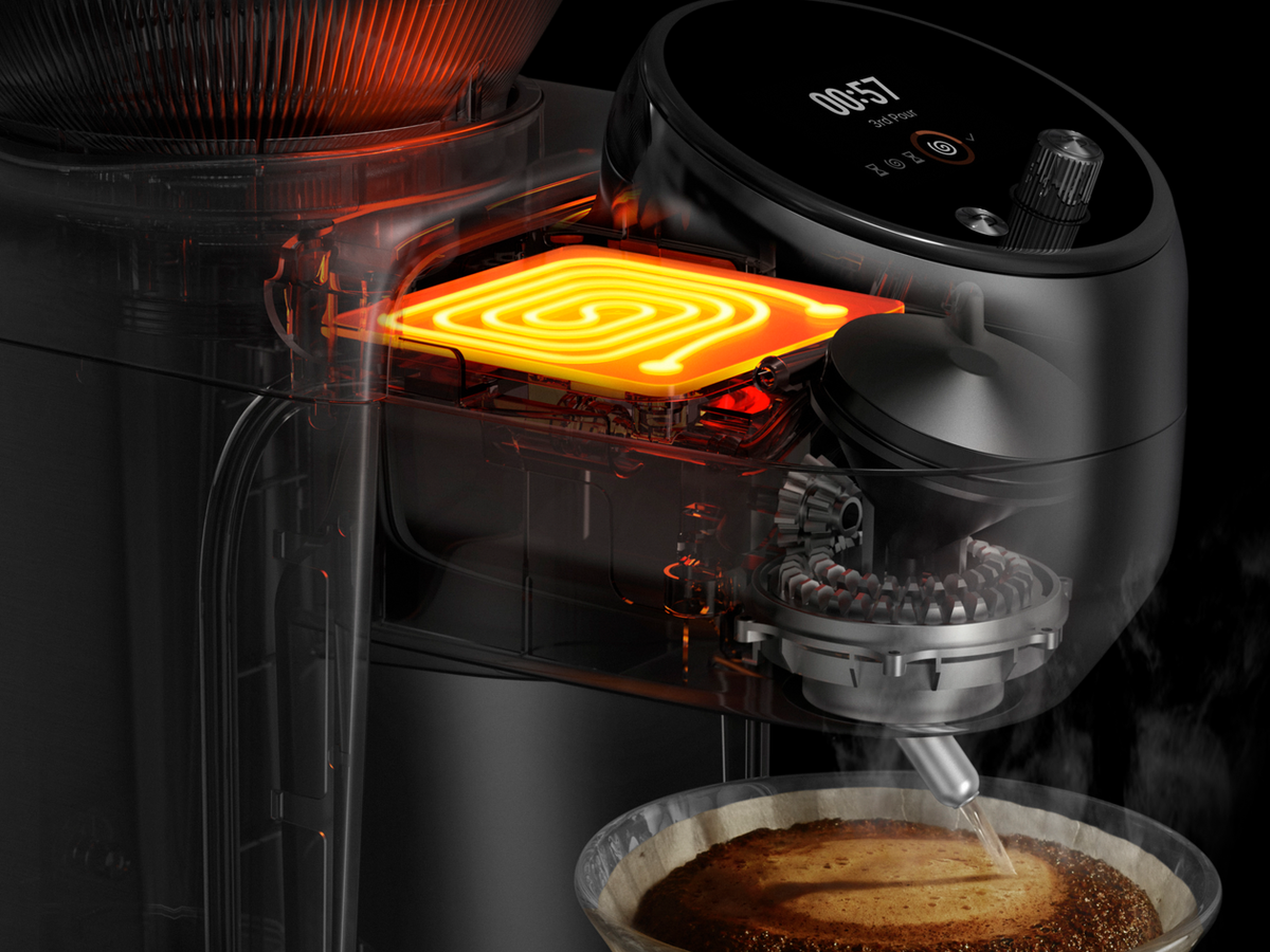 the Spiral Luxe™ Auto Pour Over